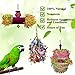 RYPET Bird Shredder Toys – Parrot Foraging Hanging Toy for Cockatiel Conure African Grey Amazon (3 Pack)thumb 2