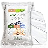 Nano Towels Body Bath & Shower Hair Towel. Super Absorbent. Wipes Away Dirt, Oil and Cosmetics. Use As Your Sports, Travel, Fitness, Kids, Beauty, Spa Or Salon Luxury Towel. 20 x 40"