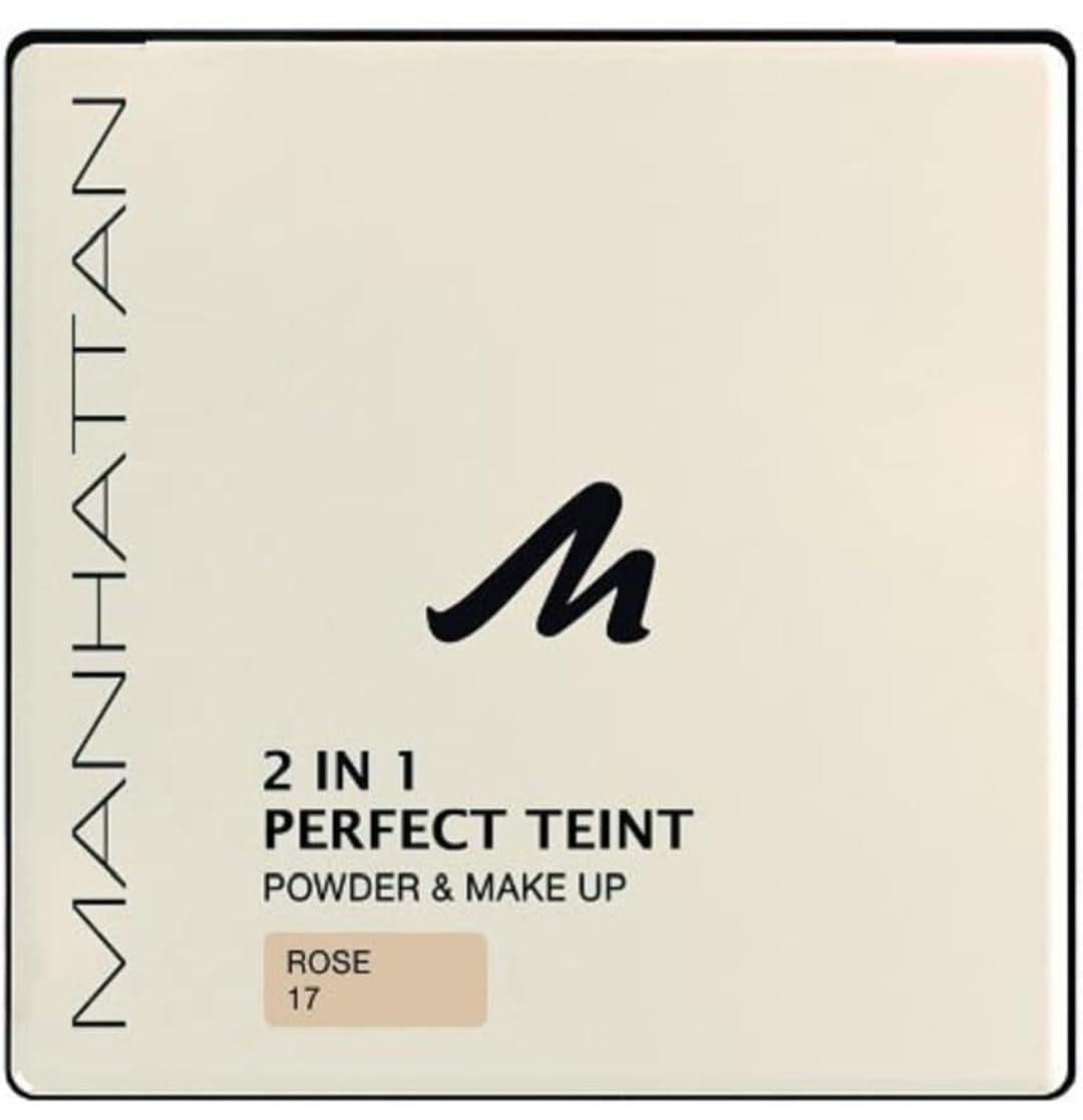 Manhattan Perfect Teint 17322 Powder and Make-Up Rose