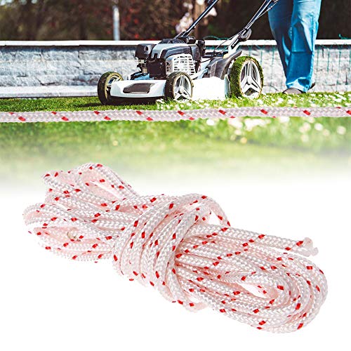 LQKYWNA 10 m Starterseil Durchmesser 0,35 mm Zugschnur, Rasenmäher, Trimmer, Freischneider, Kantenschneider, Motorteile – Bild 5