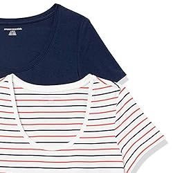 Amazon Essentials Women's Regular-Fit Short-Sleeve