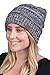 Funky Junque 4 Tone Beanie - Grey/Black #31