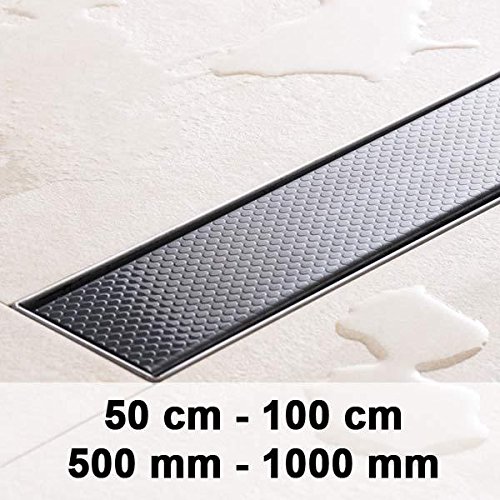500mm 50 Cm Clp Caniveau Pour Ecoulement De Douche Perla En Acier Inoxydable 9 Tailles Au Choix Acier Inoxydable Siphon Douche Inclus Installations Salles De Bain Cuisine Maison Mystik Com Au