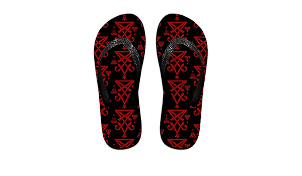 Amazon.com: Sigil oculto de Lucifer Satanic 3d impresión de los hombres  chanclas sandalias confort zapatillas de goma : Ropa, Zapatos y Joyería