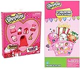 Shopkins Valentine's Day Gift Set - Sweetheart Collection AND 32 Valentine's Day Cards with Tattoos