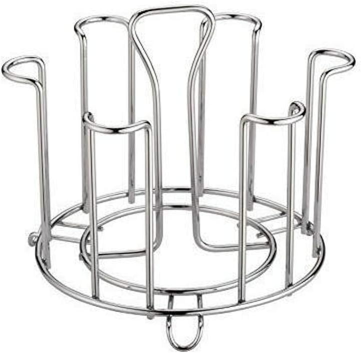 Buy Angel Stainless Steel Water Glass Holder for Kitchen with 6 Glass