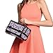 Joligrace Makeup Train Case for Girl Cosmetic Box Jewelry Organizer Lockable with Keys and Mirror 2-Tier Tray Portable Carrying with Handle Travel Storage Box - Purple Floral