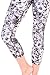 90 Degree by Reflex - Performance Activewear - Printed Yoga Capri