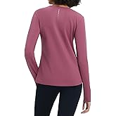 baleaf Women's Thermal Tops Long Sleeve Fleece Running Shirts Thumbhole Cold Weather Winter Gear Workout Base Layer