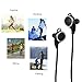 Sunnest Bluetooth Headphones Wireless Sports Stereo Earbuds with In-Ear Noise Cancelling Sweatproof Headsets for iOS, Android and other devices