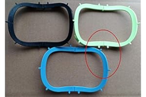 ACMEDENT 2Pcs Rubber Dam Sheets Frame Light Foldable X-Ray Film Dental Hager Style Blue Green Black 134℃ (Blue+green)