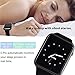 Smart Watch Nidiox Sport Smart Wrist Watch Bluetooth Smartwatch with Sleep Monitoring Call Message Reminder Anti Lost Fitness Tracker Camera Pedometer Slot Compatible for Samsung Android iPhone
