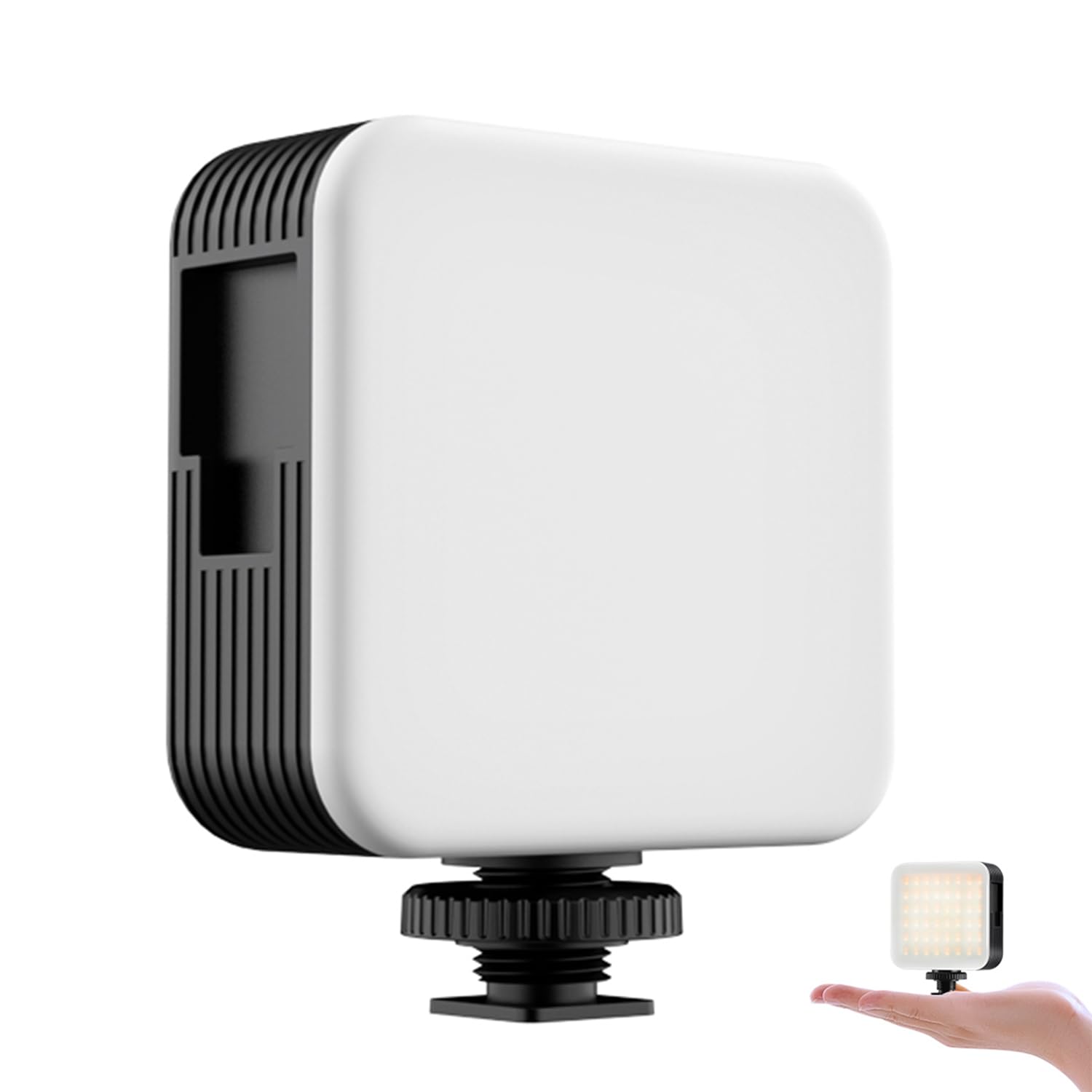 ORDRO SL-30 Video Conference Lighting, 2700K-6500K Bi-Color Brightness Dimmable, CRI ≥95 & 96 Lamp Beads Light with Clip for Video Conferencing with 3 Cold Shoe for Photography, Streaming, Vlogging