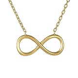 Mystigold Infinity Necklace for women in 18K Gold