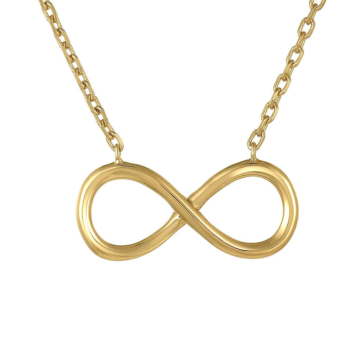 Mystigold Infinity Necklace for women in 18K Gold