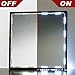 Crystal Vision Hollywood Style Makeup Mirror LED Light Kit Provided by Samsung for Cosmetic Mirror Vanity Mirror w/Dimmer Controller (75 LED Bulb / 12.5ft) [Slim Cool White]