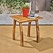 GDFStudio Outdoor Accent Side Table | Acacia Wood