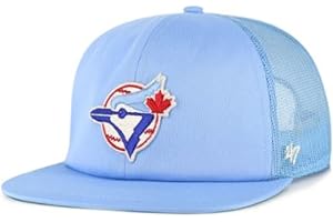 47 MLB Toronto Golden Age Captain RL Adjustable Mesh Snapback Hat - Blue