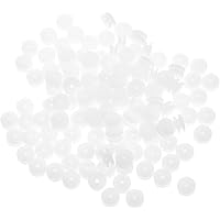 Toyvian 100Pcs Plastic Pulley Gear 0.37 Inch Diameter Belt Pulley for DIY Models Science Education and Rc Toy Repair