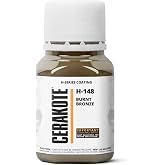 CERAKOTE H-Series Ceramic Coating, Burnt Bronze, 4 oz, H-148T | Oven-cure ceramic coating for metals and polymers. Part B included; corrosion, chemical, and solvent resistant.