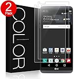 LG V20 Screen Protector, G-Color High Definition Scratch Proof Tempered Glass Screen Protector for LG V20 (2 Pack)