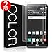 LG V20 Screen Protector, G-Color High Definition Scratch Proof Tempered Glass Screen Protector for LG V20 (2 Pack)