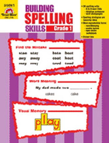 EVAN-MOOR EMC2705 BUILDING SPELLING SKILLS GR. 1