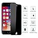 LEDitBe iPhone 8 Plus/7 Plus Privacy Screen Protector, Anti Spy Anti Peep Full Coverage Tempered Glass Screen Cover Shield Compatible with iPhone 8 Plus/iPhone 7 Plus'[2PACK][Black]