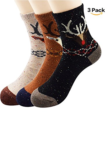 Womens merino ragg wool crew socks