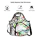 Insulated Lunch Bag, Nuovoware Neoprene Lunch Tote Reusable Picnic Bag Soft Thermal Cooler Tote Multi-purpose Grocery Container with Adjustable Crossbody Strap, Zip Closure, Lucky Tree
