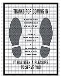Automotive Interior Protection 22-014-250PK Floor-Mate Embossed Photo Paper Mat, (Case of 250)