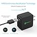 ORICO Quick Charge 2.0 Power Adapter. Enabled Wall Charger for Android, iPhone, iPad, and QC enabled devices - Black