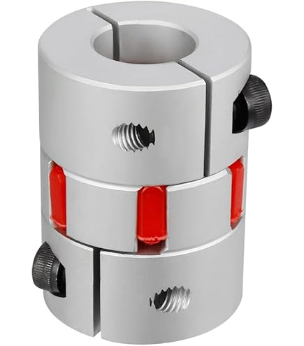 Uxcell Flexible Shaft Coupling 14mm To 15mm Bore, L35xD30, Aluminum Alloy Coupler For Servo Stepper Motor