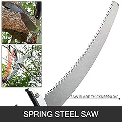 Happybuy Tree Pruner 5.4~17.7ft, Extendable Pole