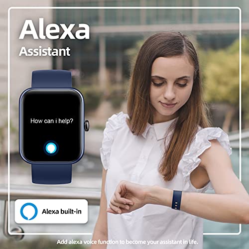 YONMIG-Smart-Watch-169inch-Fitness-Watch-with-14-Sport-Modes-Heart-Rate-Blood-Oxygen-Monitor-Alexa-Built-in-Activity-Tracker-Smartwatch-Health-Watch-for-Men-Women-for-iPhone-Android-Phone