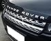 Matte Silver Finish Hood/Tailgate 3D Letter Stickers For Range Rover, Range Rover Sport, Evoque, etc, 3D Alloy Metal 10-Letter Set
