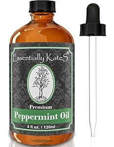 Peppermint Essential Oil 4 oz. with Detailed User's...