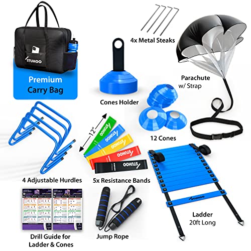 STUHOO Agility Training Equipment Set Soccer Training Equipment for