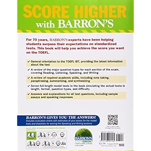 Barron's TOEFL iBT, 14th Edition