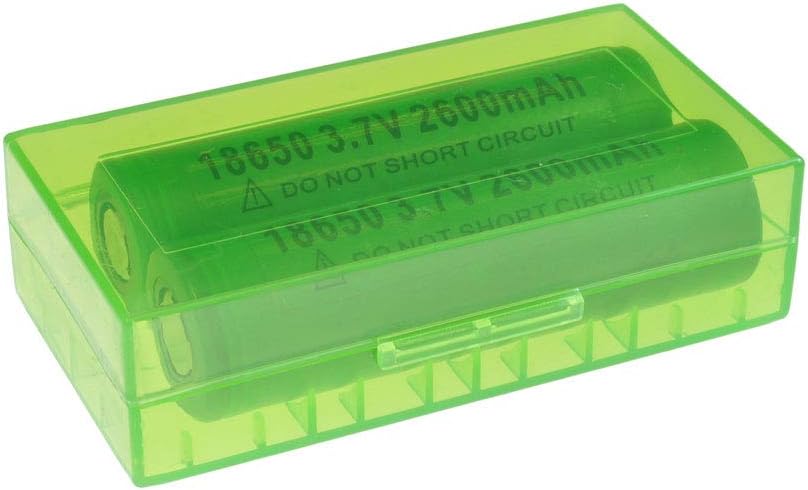 Armerah 18650/16340/CR123A eCig Battery Protective Case Opaque Plastic 3 Pack Assorted - Image 4
