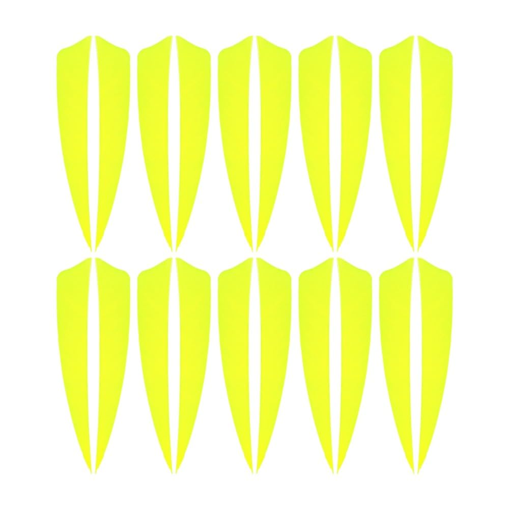 DONGKER Archery Fletchings,20pcs 4" Arrows Turkey Feather Fletching Vanes for DIY Archery Hunting,Target,Shooting