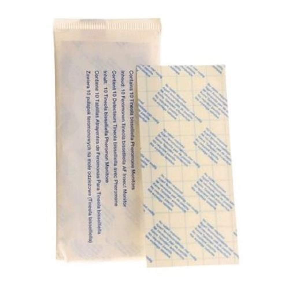 AF Glue Pad Tineola - Pack of 10 Clothes Moth Replacement Refill Pads - Demi Diamond UK's Proven it works