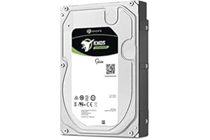 Seagate Exos 7E8 6TB Internal Hard Drive Enterprise HDD – CMR 3.5 Inch 512E SATA 6Gb/s 7200 RPM 128MB Cache for Enterprise, D