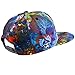 Samtree Unisex Snapback Hats,Adjustable Printed Hip Hop Flat Bill Baseball Cap (07-Dragon)