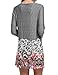 SeSe Code Women's Scoop Neck Floral Printed Casual Flowy Dress(FBA)