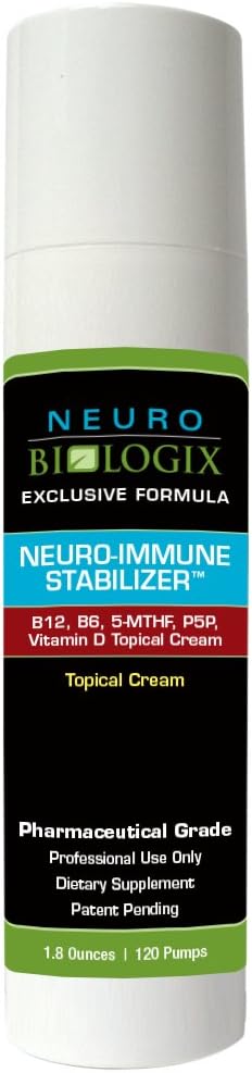 Neuro-Immune Stabilizer Topical Cream, 1.8 ounces (120 Pumps) by NeuroBiologix