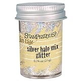 Stampendous Frantage Halo Glitter Mix, Silver Color