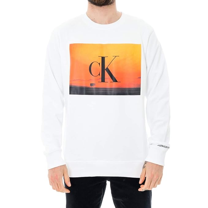 felpa calvin klein uomo amazon