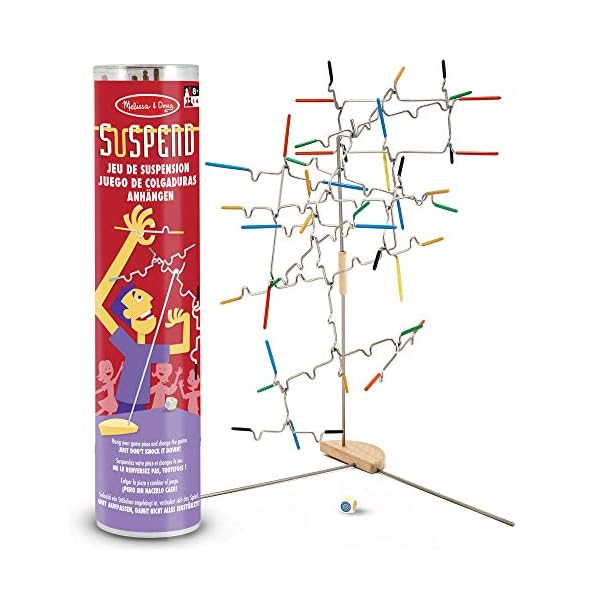 Melissa-Doug-Suspend-Games-Family-Games-8-Gift-for-Boy-or-Girl Melissa & Doug Suspend Family Games for Kids and Adults | Stacking Tower Balancing Toy Board Game | Activity Games for…