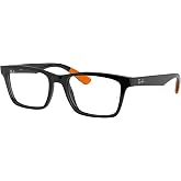 Ray-Ban Unisex Rx7025 Square Prescription Eyeglass Frames